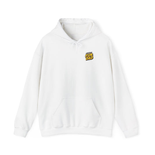 Certified Fun Dad Hoodie — Graphic Dad Pullover for Father’s Day & Everyday